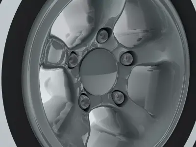 Car Wheel 3D model