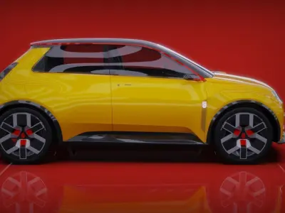 Renault 5 EV Prototype 3D model