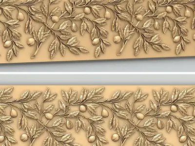 Molding 062 Plants 3D model