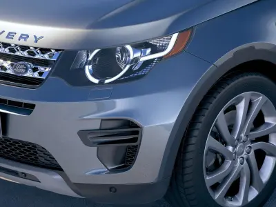 Land Rover Discovery Sport Base 2018 3D model