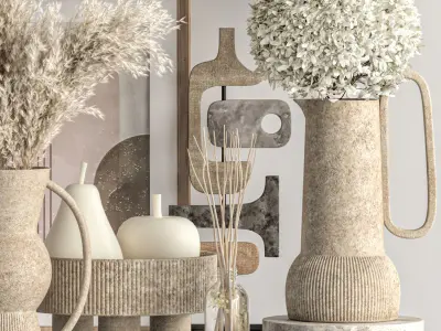 Decorative set 41 3D model