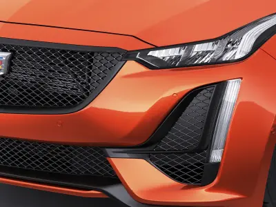 CT5-V sport sedan 3D model