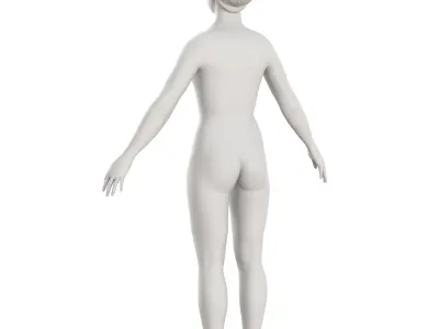 Statue of Aphrodite free pose 3D model