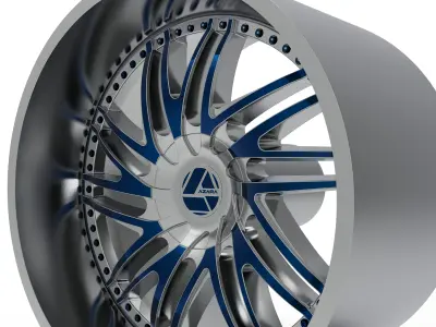 AZARA AZA-509 WHEEL 3D PRINT MODEL 3D print model