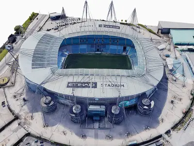 Manchester City Stadium  Low-poly 3D model