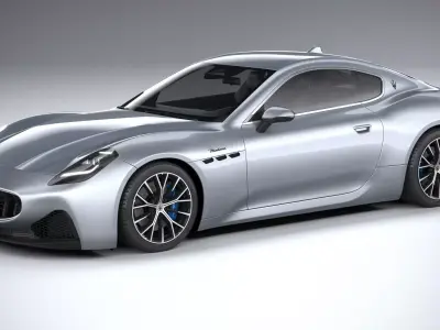 Maserati GranTurismo Modena 2023 3D model