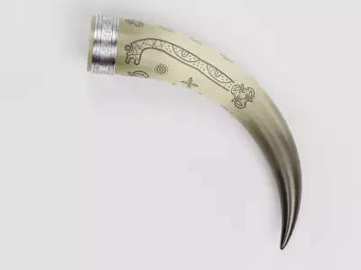 -Viking Horn- 3D model