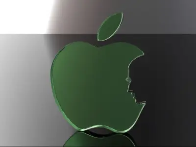 Apple Logo 2 Free 3D model
