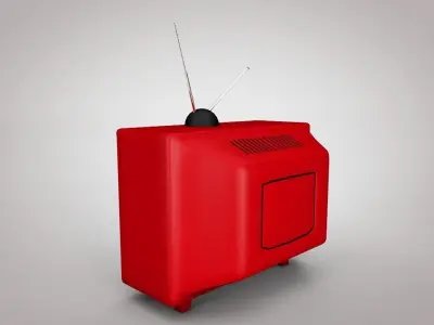 television 3D model