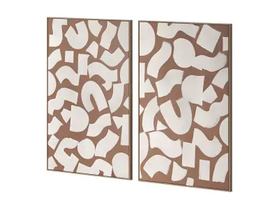 Wall Art Painting 006 3D model