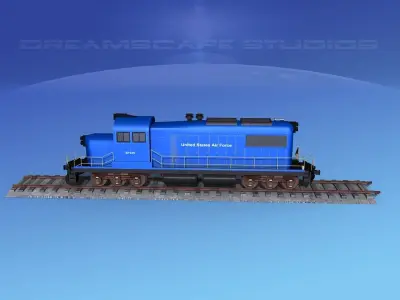 Diesel Locomotive V07 3D model