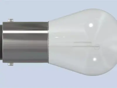 Light bulb 1034 P21-5W 24V - BAY15d 3D model