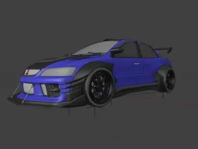 Mitsubishi Lancer Evolution IX 3D model