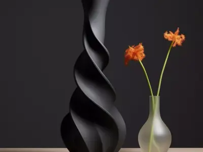Sunrise Vase for Modern Decor 3D print model