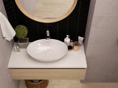 Bathroom 20 3D model