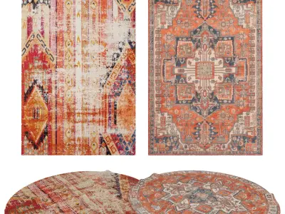 Rugs No 1006 Low-poly 3D model