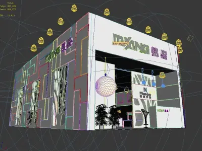 Exhibition - Area - 12X6-3DMAX2010-01 3D model