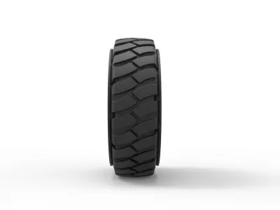 Offroad wheel 4 3D print model