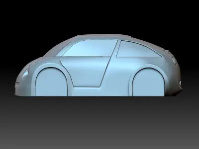 Ferrari toy car 3D print model