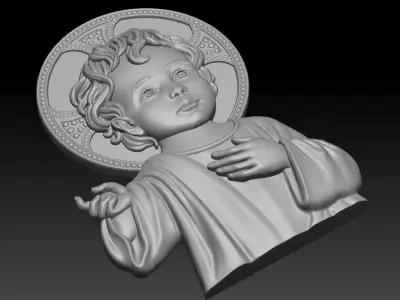 Baby Jesus 3D print model