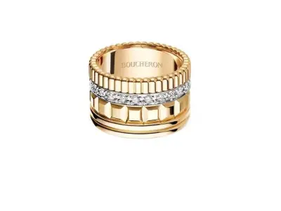 BOUCHERON - QUATRE - RING - RADIANT EDITION 3D print model