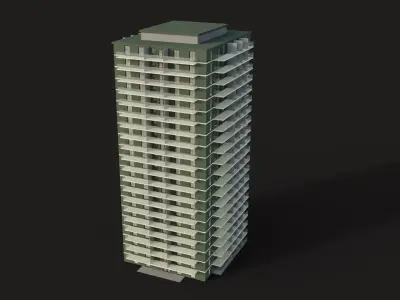  House with layout Free 3D model