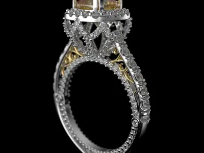 WEDDING RING  3D print model