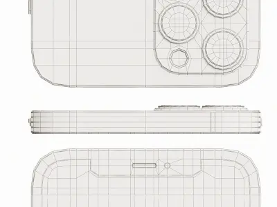 AVE Apple iPhone 12 PRO PBR UNREAL ENGINE Low-poly 3D model
