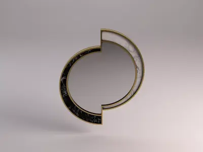 MIRROR---Half moon offset 3D model