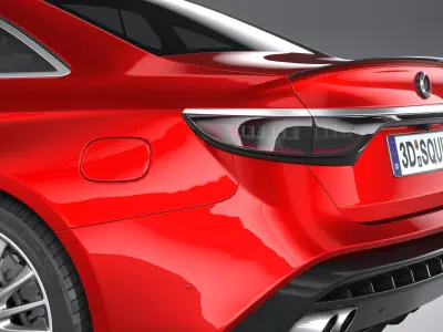 Generic Sedan 2020 v2 3D model