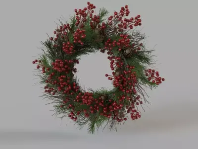 Custom Wreath Wayfair 3D model