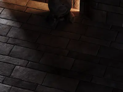 H155 Brick - PBR - 4K - Seamless - SBSAR Texture