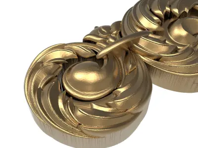  decorative pattern ready for 3D printing 3D model