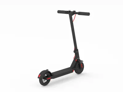 Electric Scooter 2 3D model