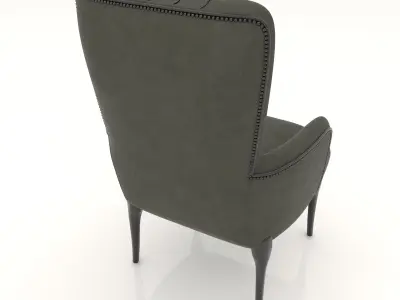 Modern Chair 4 - Epoquesalotti Pantelleria  3D model