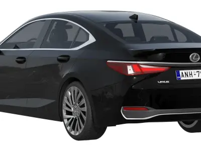Lexus ES 2022 3D model