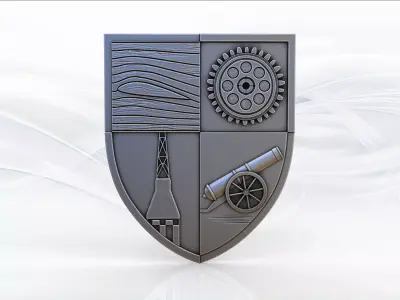 Mechanical and Aerospace Engineering plaques 3D print model