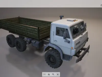 Vehicle - Truck 03 Low-poly 3D model
