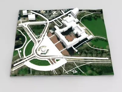 Buckingham Palace London United Kingdom 3D model