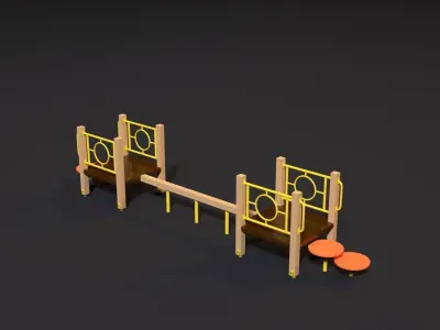 Sports complex 20 3D model