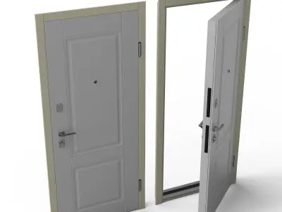 Ceavy Door 3D model