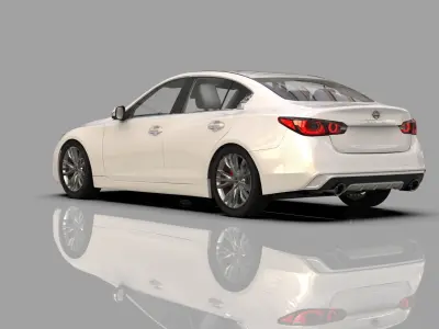 Nissan Skyline  RV37 2020 HQ interior  3D model