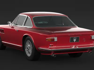 1965 Maserati Sebring 3500 GTI 3D model