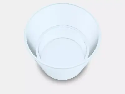 SOJABONA Plant pot Low-poly 3D model