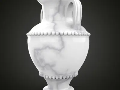 Greek vase amphora 3D print model