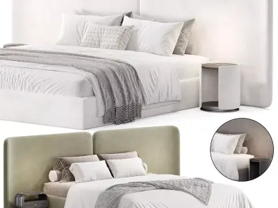 Dorris bed by Thehighwall 3D model