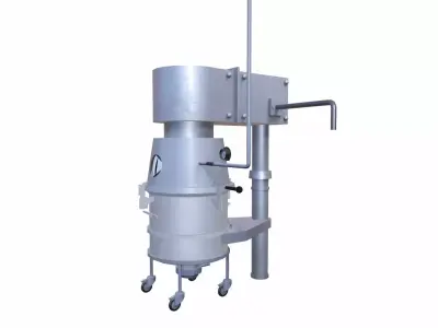 Mixer Machine Low-poly 3D model