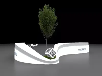 reception 3D model purchase