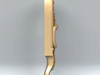 Furniture leg 009 3D model