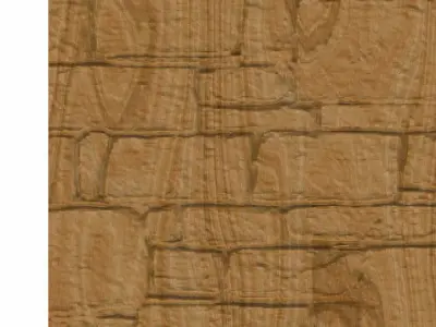 Decorative panel STL 3D model 50